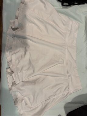 White Athletic Skort